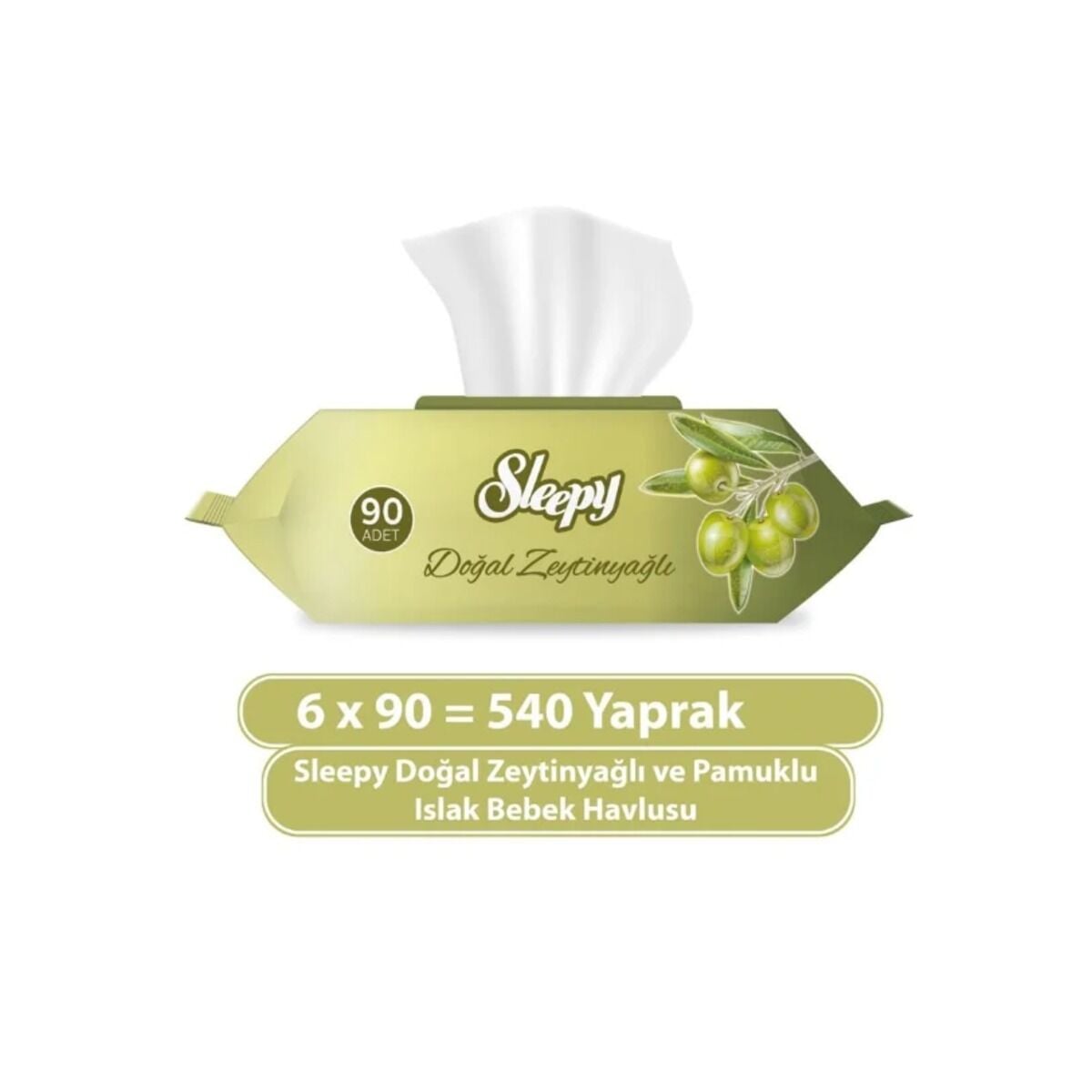 Sleepy ıslak havlu